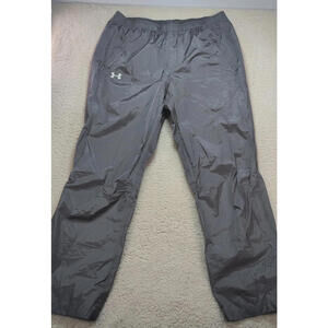 Under Armour Ace Storm Windbreaker Rain Track Pants Men’s XL Gray Loose Fit